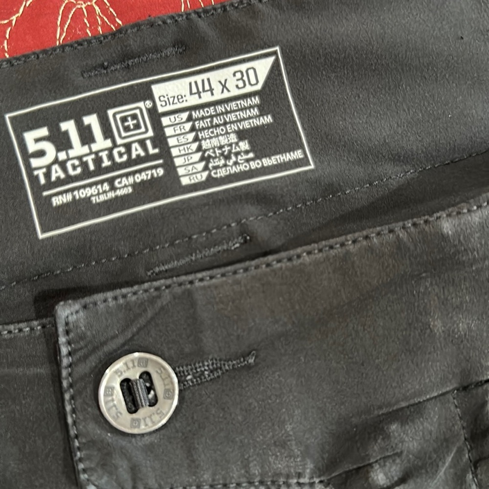 Mens 511 Tactical Pants sz 44 x 30 black